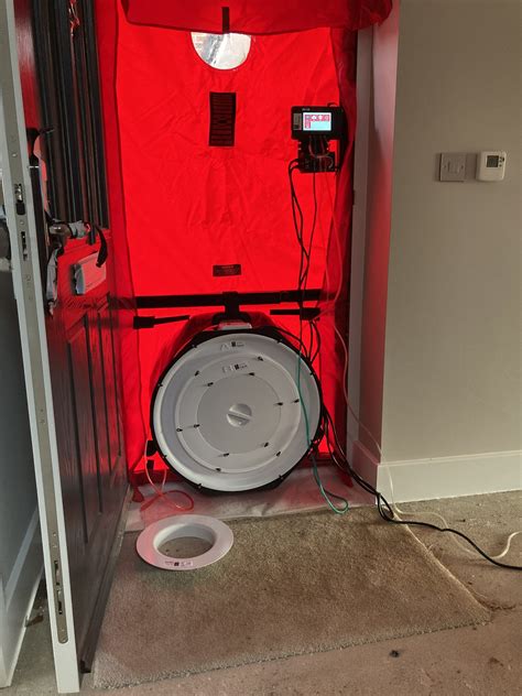 air tightness test new build|air tightness test.